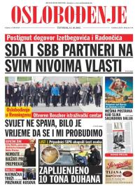 Oslobođenje - broj 24.744, 15. okt 2015.