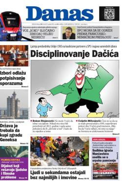 Danas - broj 9223, 8. feb 2023.