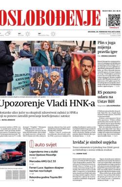 Oslobođenje - broj 28151, 25. feb 2026.