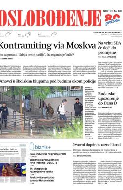 Oslobođenje - broj 27305, 23. maj 2023.