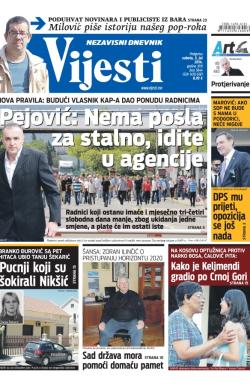 Vijesti - broj 5844, 5. jul 2014.