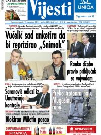 Vijesti - broj 5644, 13. dec 2013.
