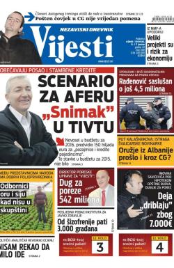 Vijesti - broj 6387, 6. jan 2016.