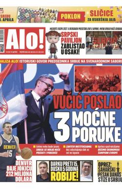 Alo - broj 6134, 14. apr 2025.