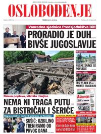Oslobođenje - broj 24.232, 21. maj 2014.