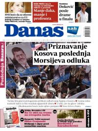 Danas - broj 5759-5760, 6. jul 2013.