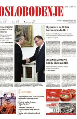 Oslobođenje - broj 25213, 3. feb 2017.