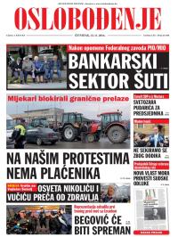 Oslobođenje - broj 24.408, 13. nov 2014.
