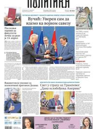 Politika - broj 39989, 2. apr 2025.