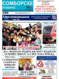 Somborske novine - broj 3055, 11. jan 2013.