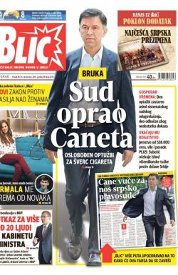 Blic - broj 6778, 25. dec 2015.