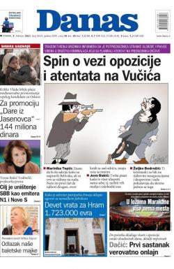 Danas - broj 8534, 9. feb 2021.