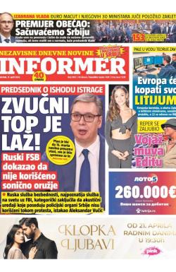 Informer - broj 3957, 17. apr 2025.