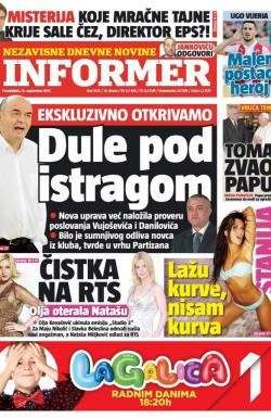 Informer - broj 1025, 14. sep 2015.