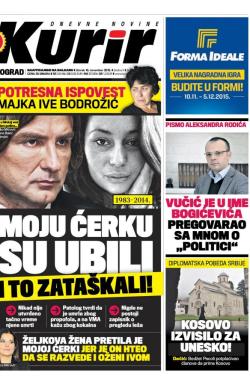 Kurir - broj 635, 10. nov 2015.