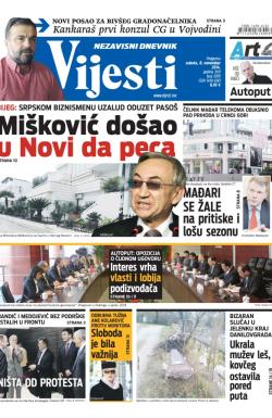 Vijesti - broj 5970, 8. nov 2014.