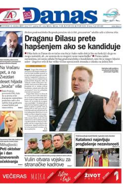 Danas - broj 7311, 5. okt 2017.