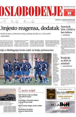 Oslobođenje - broj 25918, 23. jan 2019.