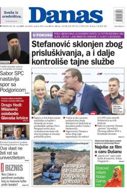 Danas - broj 8645, 31. maj 2021.