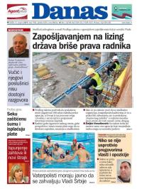Danas - broj 7982, 7. avg 2019.