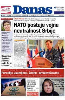 Danas - broj 6365, 4. mar 2015.