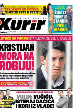Kurir - broj 600, 6. okt 2015.