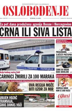 Oslobođenje - broj 24.245, 3. jun 2014.