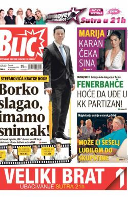 Blic - broj 6665, 3. sep 2015.