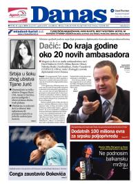 Danas - broj 6157, 8. avg 2014.