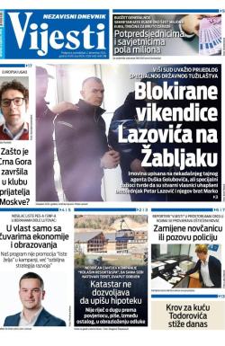 Vijesti - broj 9556, 2. dec 2024.