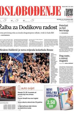 Oslobođenje - broj 27962, 16. jul 2025.