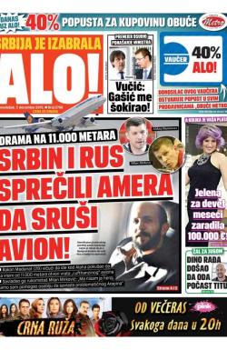 Alo - broj 2798, 7. dec 2015.