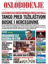 Oslobođenje - broj 24.662, 25. jul 2015.