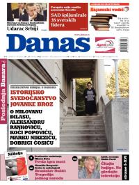 Danas - broj 5871-5872, 26. okt 2013.