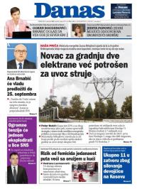Danas - broj 9092, 5. sep 2022.