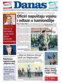 Danas - broj 7631, 21. avg 2018.