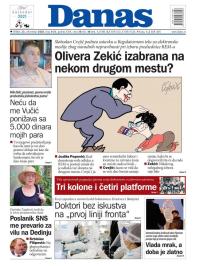 Danas - broj 8486, 23. dec 2020.