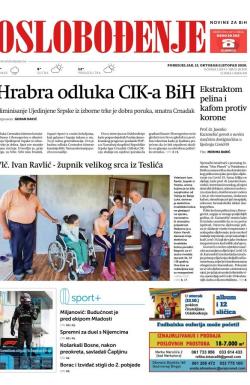 Oslobođenje - broj 26505, 12. okt 2020.