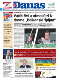 Danas - broj 7269, 24. avg 2017.