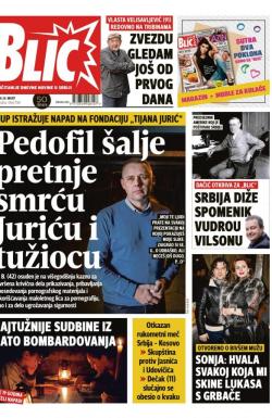 Blic - broj 7581, 24. mar 2018.