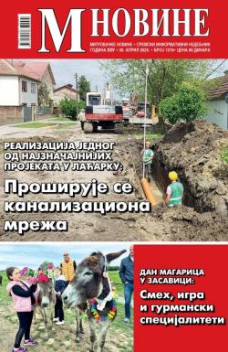 M Novine, Sr. Mitrovica - broj 1219, 30. apr 2025.