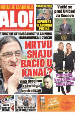 Alo - broj 3440, 22. sep 2017.