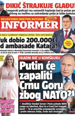 Informer - broj 1363, 19. okt 2016.
