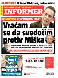 Informer - broj 193, 20. dec 2012.