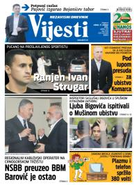 Vijesti - broj 5946, 15. okt 2014.