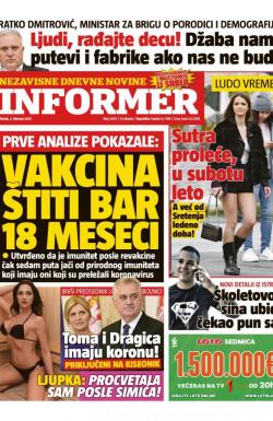 Informer - broj 2670, 2. feb 2021.