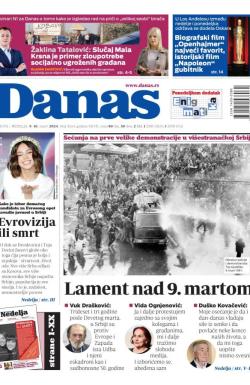 Danas - broj 9554, 9. mar 2024.