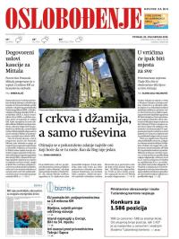 Oslobođenje - broj 26103, 30. jul 2019.