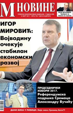 M Novine, Sr. Mitrovica - broj 794, 8. mar 2017.