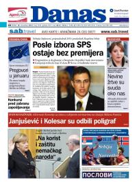 Danas - broj 5924, 18. dec 2013.